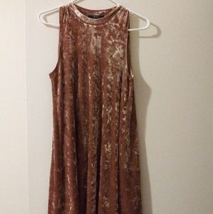 Velvet Sleeveless Dress